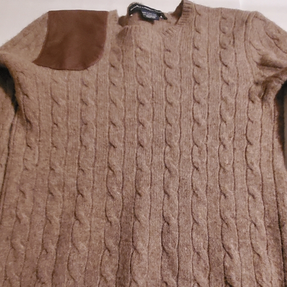 Ralph Lauren Blue Label 80's Vintage Wool/ Angora Patch Sweater sz M - Picture 2 of 9